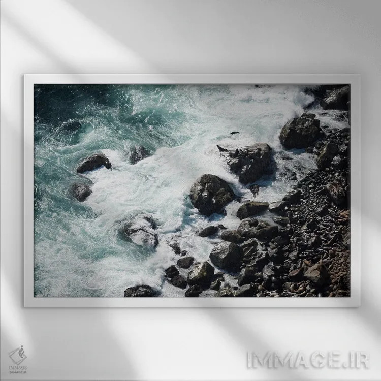 تابلو فکهای بیگ سور اثر بنجامین پاجت - نمای قابدار سفید