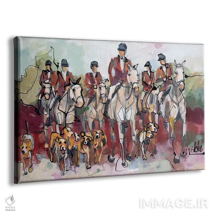 تابلو تمرین اثر ماریکه بکه - نمای پرسپکتیو محصول