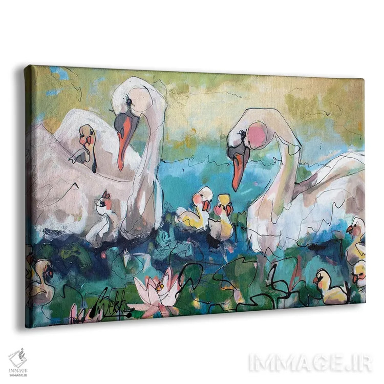 تابلو روز خانواده اثر ماریکه بکه - نمای پرسپکتیو محصول