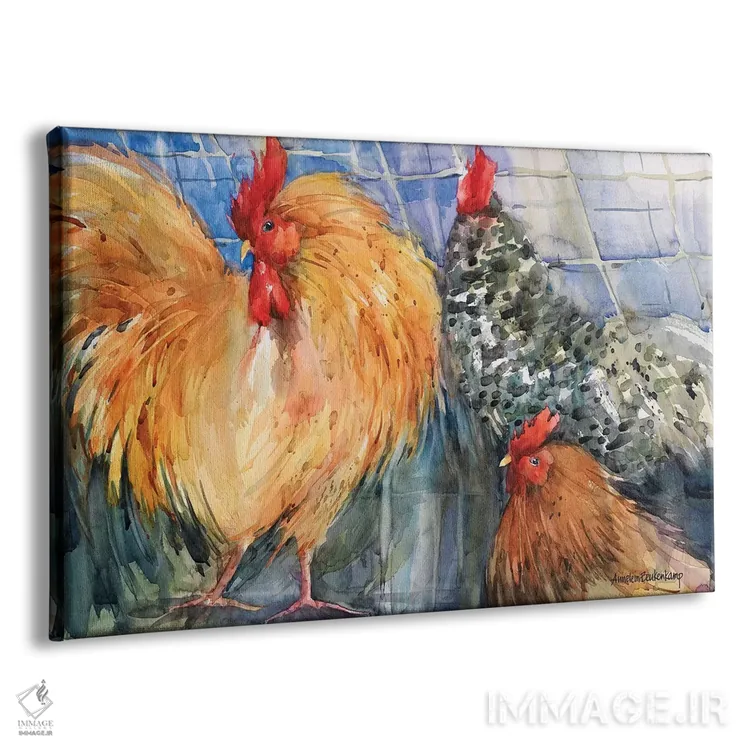 تابلو سه تاج اثر آنلاین بوکنکمپ - نمای پرسپکتیو محصول