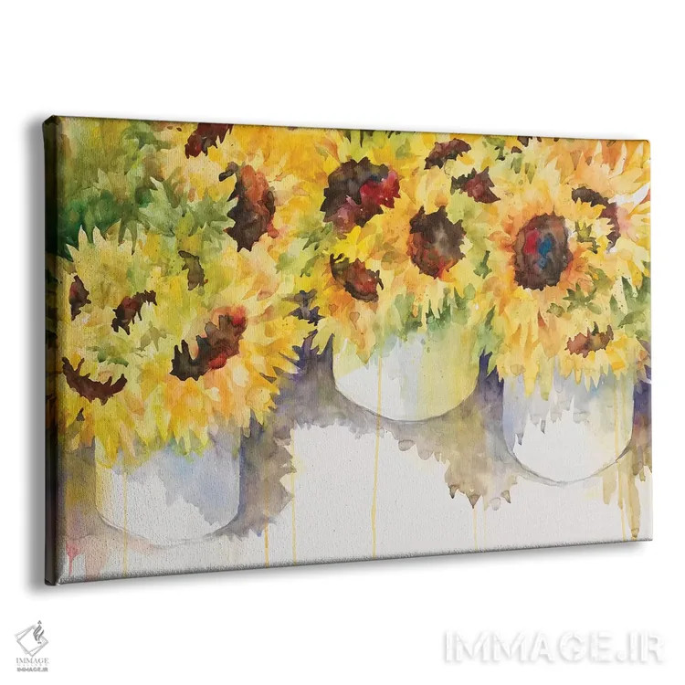 تابلو دنبال خورشید اثر آنلاین بوکنکمپ - نمای پرسپکتیو محصول