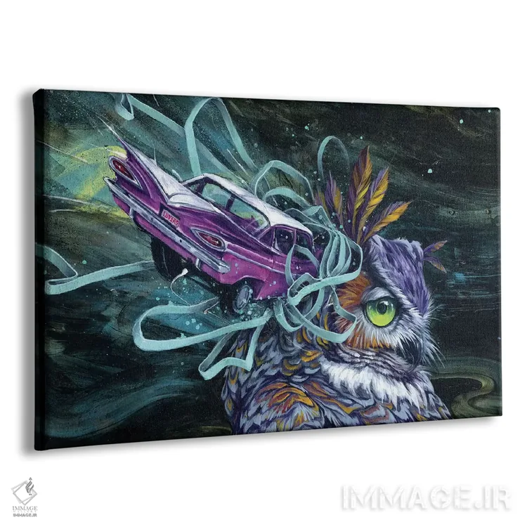 تابلو نووکائین (داروی بیحسی) اثر آرت برادران اسوارتز (استودیوی هنری) - نمای پرسپکتیو محصول