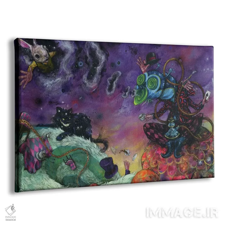 تابلو سرزمین عجایب اثر آرت برادران اسوارتز (استودیوی هنری) - نمای پرسپکتیو محصول