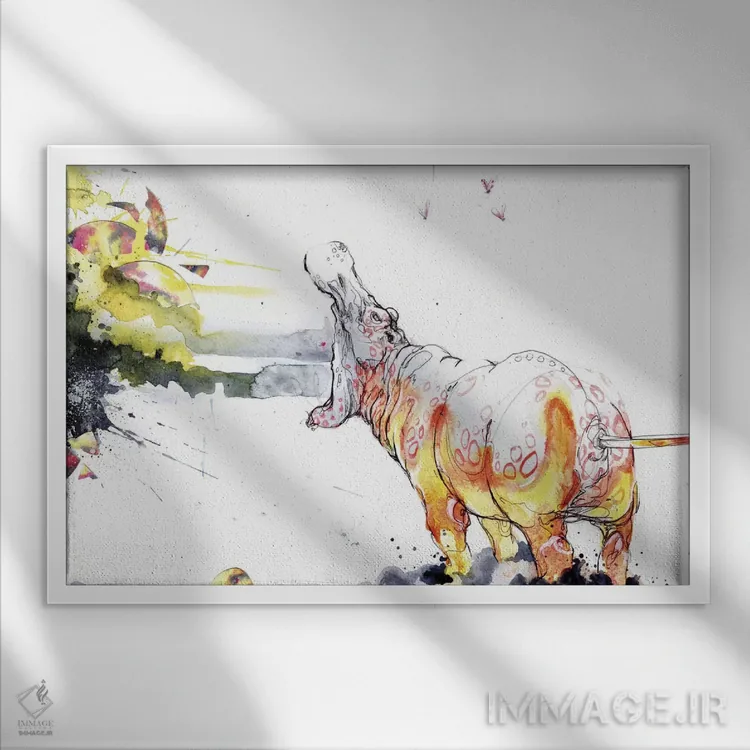 تابلو پیامدهای محبت اثر آرت برادران اسوارتز (استودیوی هنری) - نمای قابدار سفید