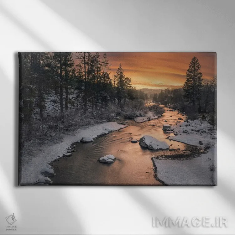 تابلو تراکی (شهر) اثر استیو برکلی - نمای روبهرو روی دیوار