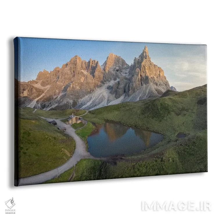 تابلو کیمون دلا پالا (کوه ایتالیا) اثر استیو برکلی - نمای پرسپکتیو محصول