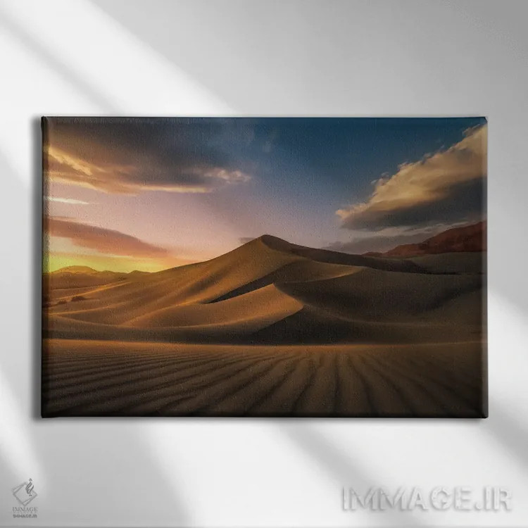 تابلو کل کوهی اثر استیو برکلی - نمای روبهرو روی دیوار