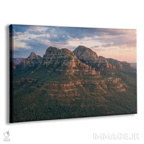 تابلو درخشش سدونا اثر استیو برکلی - نمای پرسپکتیو محصول