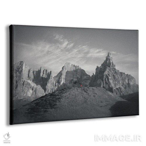 تابلو کوه سیمن دلا پالا (سیاه و سفید) اثر استیو برکلی - نمای پرسپکتیو محصول