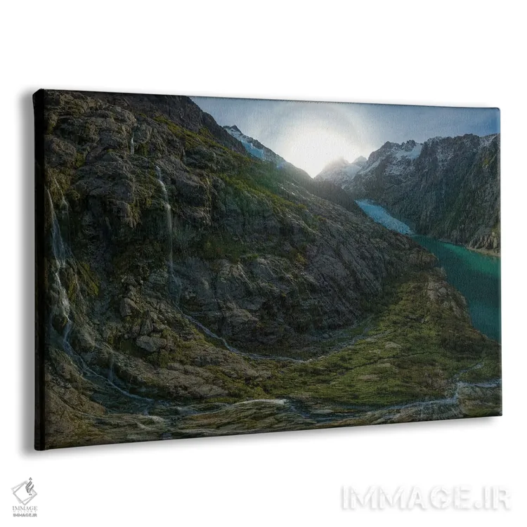 تابلو کوهستان سارمیِنتو اثر استیو برکلی - نمای پرسپکتیو محصول