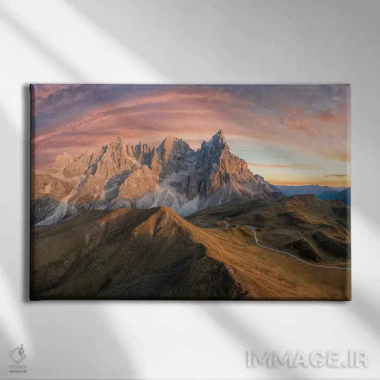 تابلو کیمونه III اثر استیو برکلی - نمای روبهرو روی دیوار