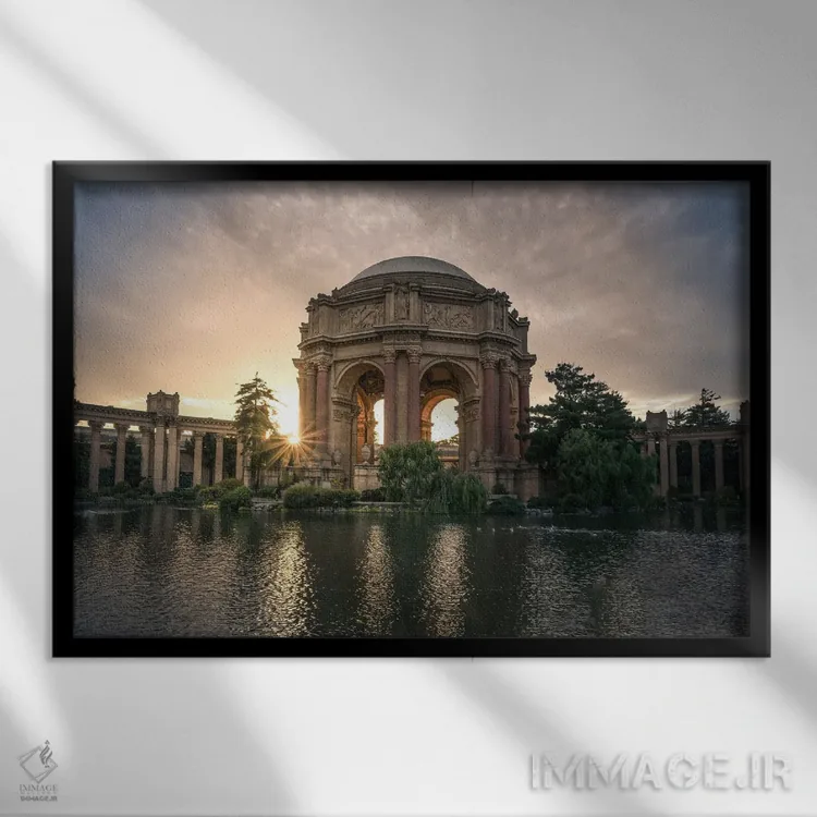 تابلو ۱۹۱۵ اثر استیو برکلی - نمای قابدار مشکی