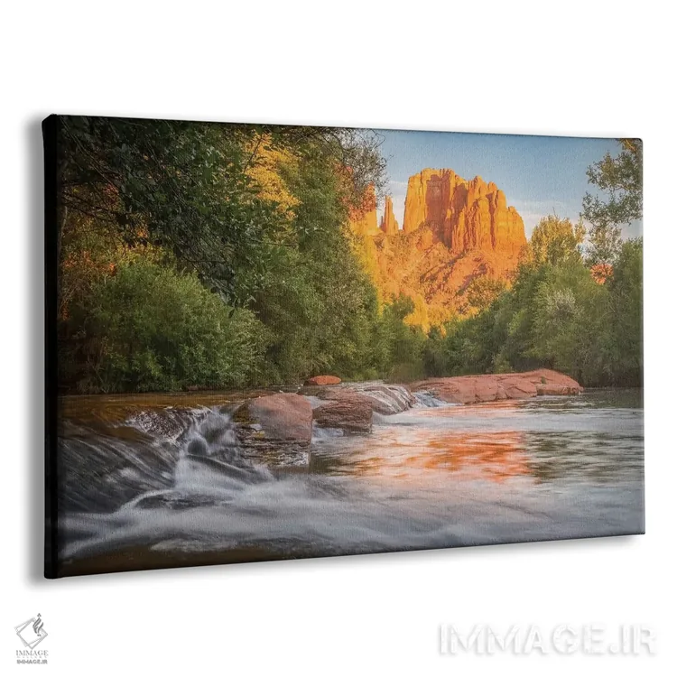 تابلو ماه هلالی اثر استیو برکلی - نمای پرسپکتیو محصول