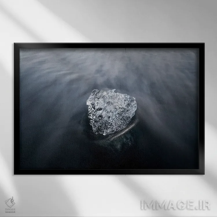 تابلو ساحل الماس اثر استیو برکلی - نمای قابدار مشکی