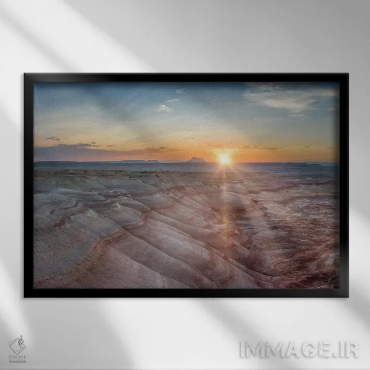 تابلو افزایش اثر استیو برکلی - نمای قابدار مشکی