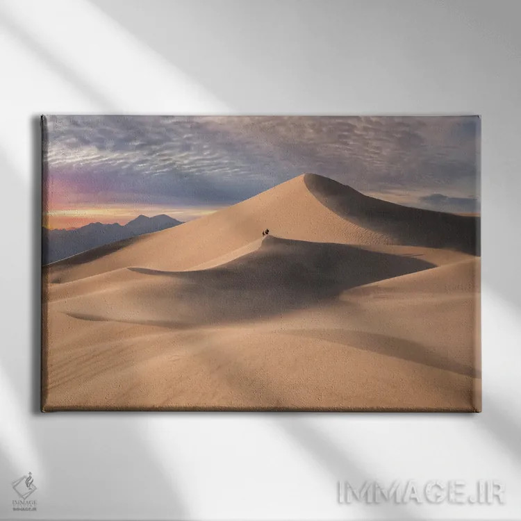 تابلو طوفان شن در ایبکس IX اثر استیو برکلی - نمای روبهرو روی دیوار