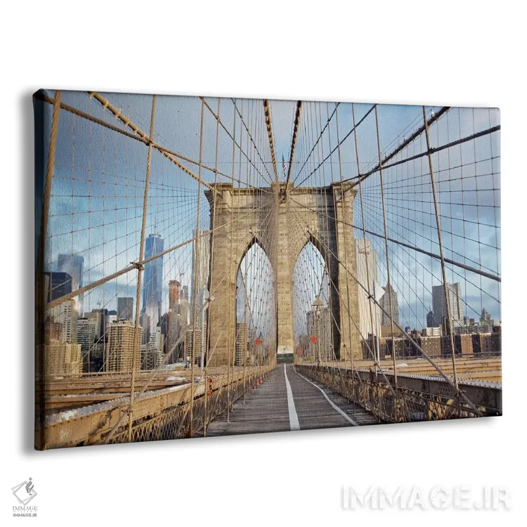 تابلو پل بروکلین III اثر آلن بلاوشتاین - نمای پرسپکتیو محصول
