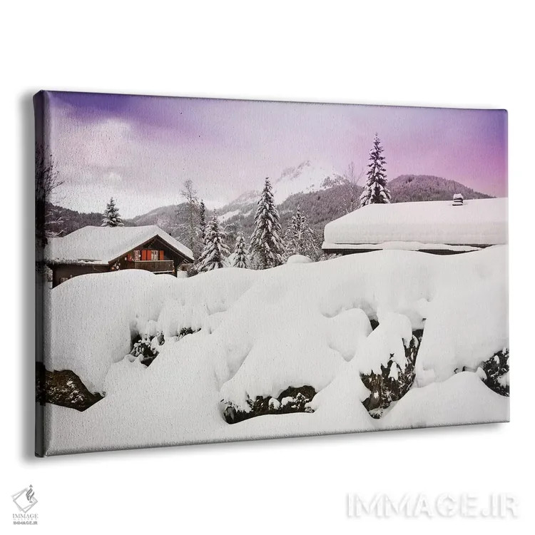تابلو جادوی زمستان اثر بلی - نمای پرسپکتیو محصول