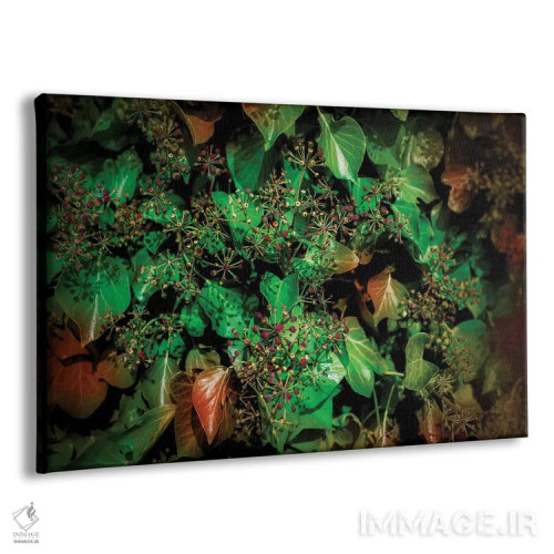 تابلو برگهای پاییزی اثر بلی - نمای پرسپکتیو محصول