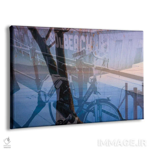 تابلو دوچرخهسواری در طبیعت اثر بلی - نمای پرسپکتیو محصول