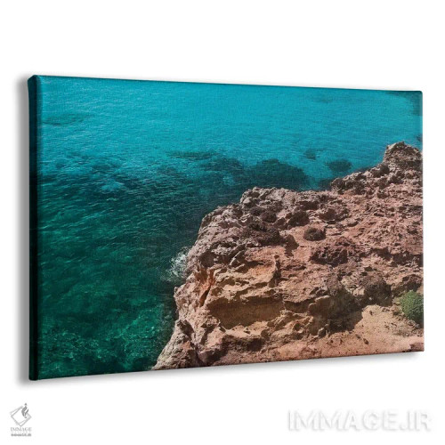تابلو اقیانوس آبی اثر بلی - نمای پرسپکتیو محصول