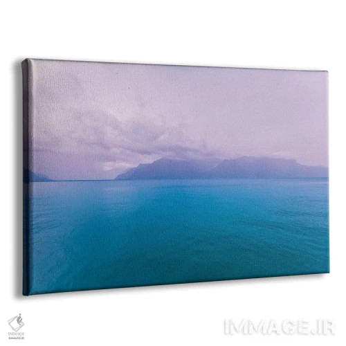 تابلو حال و هوای آبی اثر بلی - نمای پرسپکتیو محصول