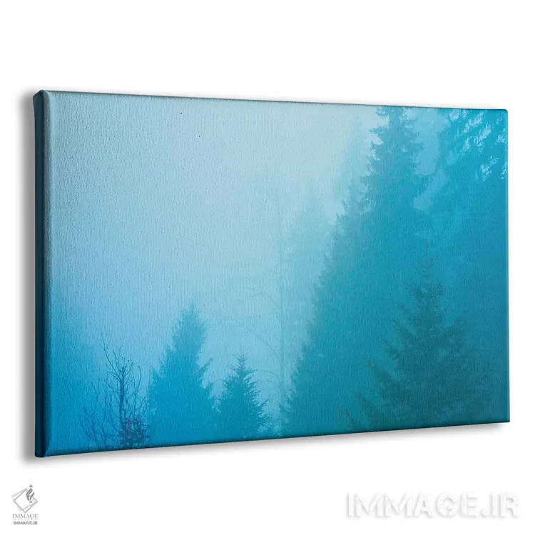 تابلو مه جنگل اثر بلی - نمای پرسپکتیو محصول