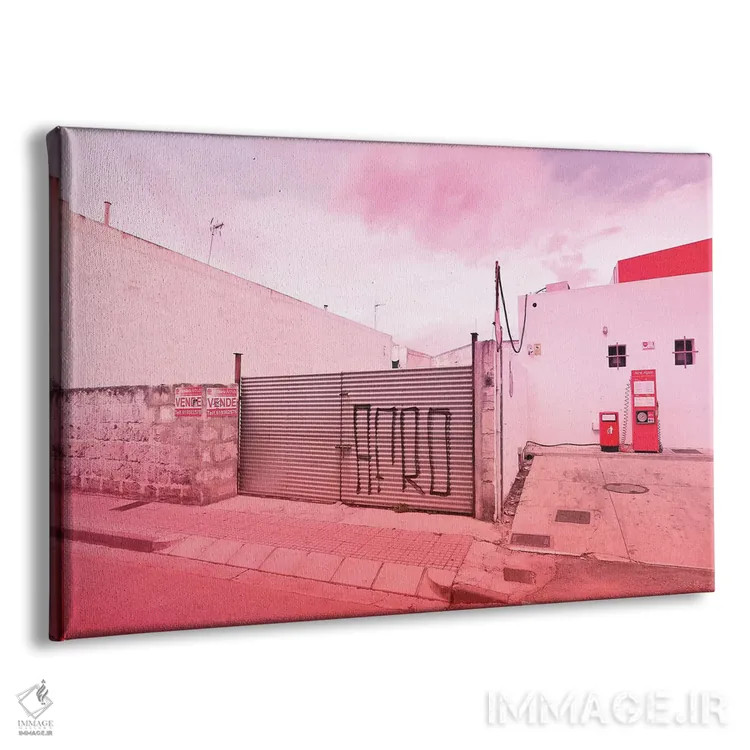 تابلو پمپ بنزین اثر بلی - نمای پرسپکتیو محصول