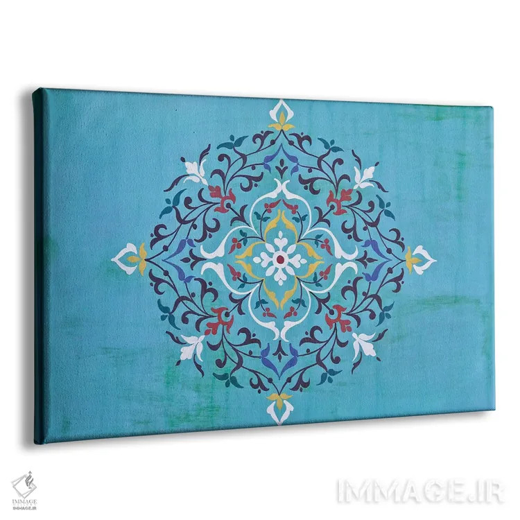 تابلو خوشنویسی شرقی اثر بلی - نمای پرسپکتیو محصول