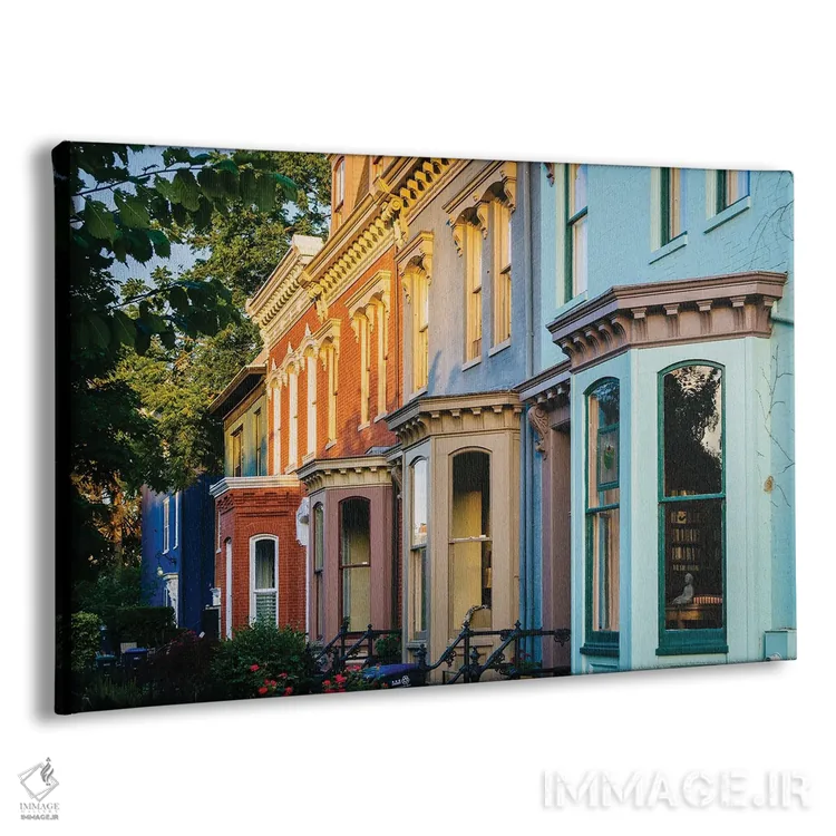 تابلو Capitol Hill,خیابان ایندیپندنس، کپیتال هیل اثر جان بیلوس - نمای پرسپکتیو محصول