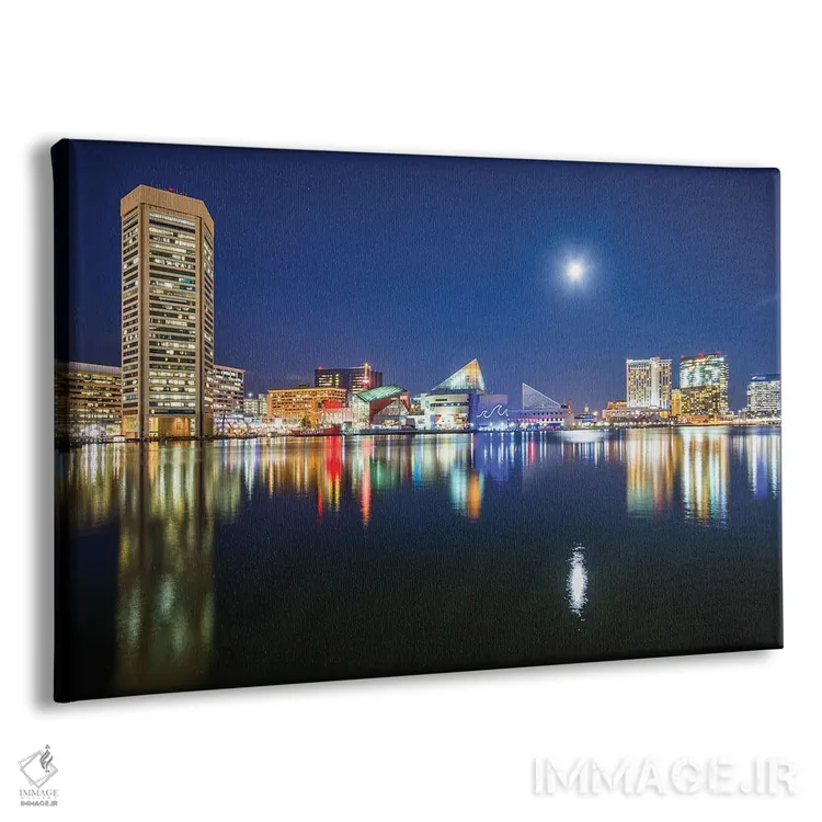 تابلو ماه بالتیمور اثر جان بیلوس - نمای پرسپکتیو محصول