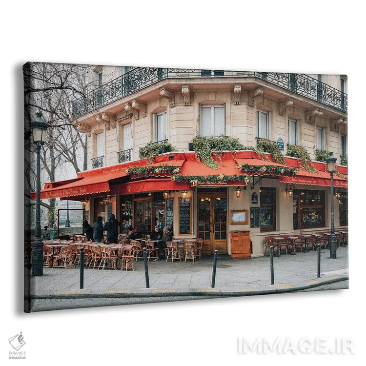 تابلو رستوران ایل سن لویی II اثر جان بیلوس - نمای پرسپکتیو محصول