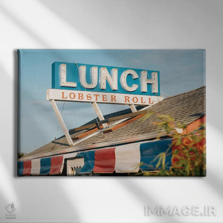 تابلو رول لابستر I اثر جان بیلوس - نمای روبهرو روی دیوار
