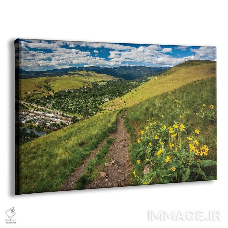 تابلو کوه سنتینل اثر جان بیلوس - نمای پرسپکتیو محصول