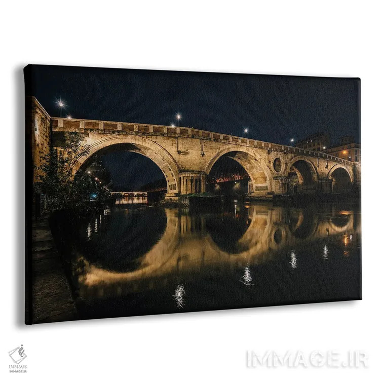 تابلو پل سیستو I (رم) اثر جان بیلوس - نمای پرسپکتیو محصول