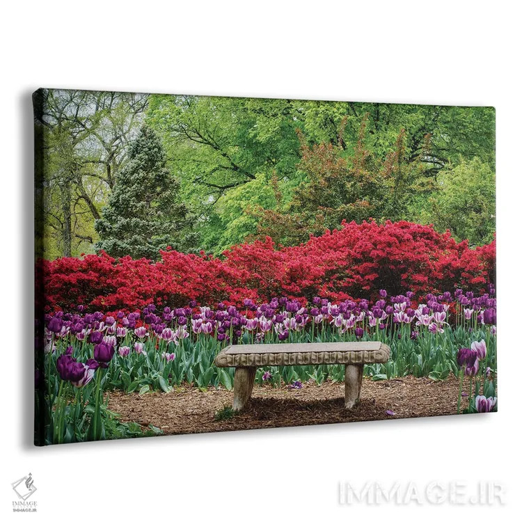 تابلو نشسته در پارک باغهای شروود اثر جان بیلوس - نمای پرسپکتیو محصول