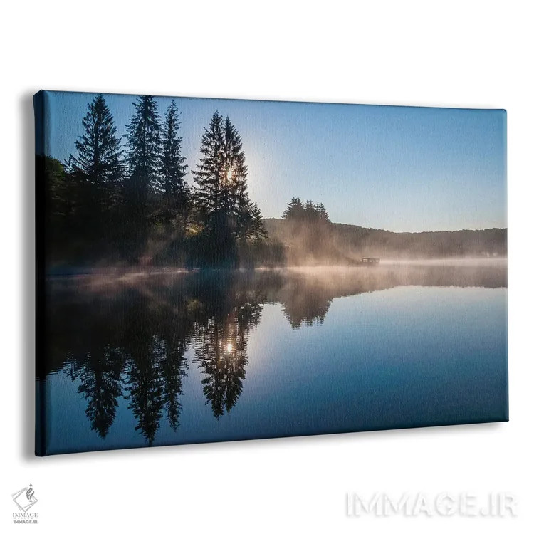 تابلو طلوع سپیده در قله اسپرَوس اثر جان بیلوس - نمای پرسپکتیو محصول