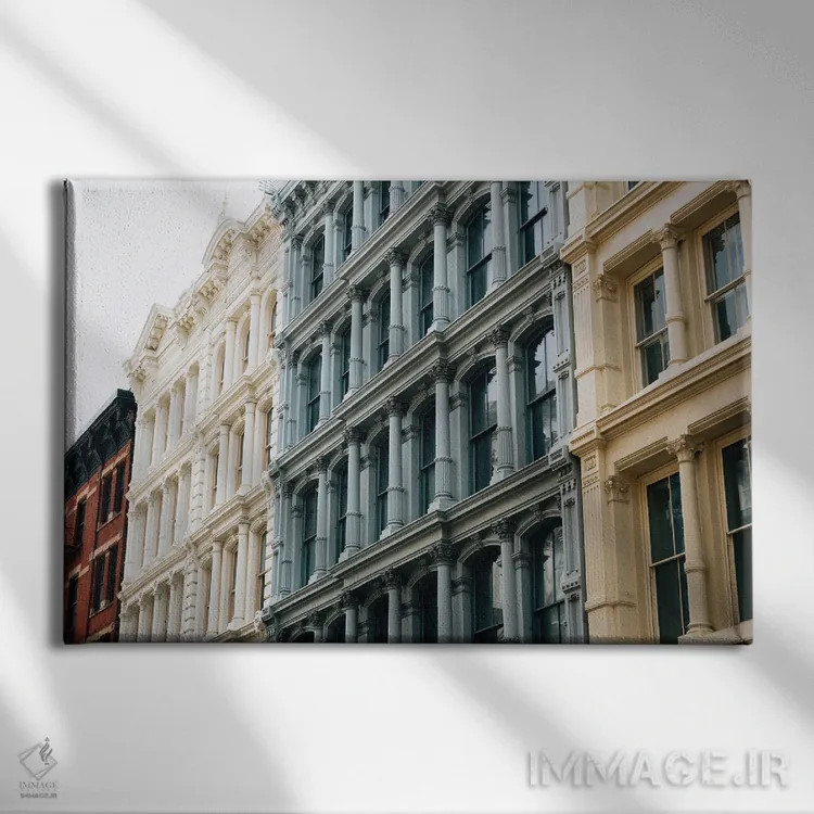 تابلو معماری سوهو I اثر جان بیلوس - نمای روبهرو روی دیوار