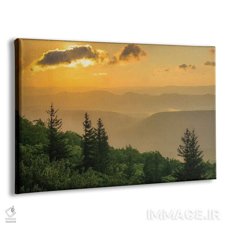 تابلو محوطه حفاظتشده بیِر راکس III اثر جان بیلوس - نمای پرسپکتیو محصول