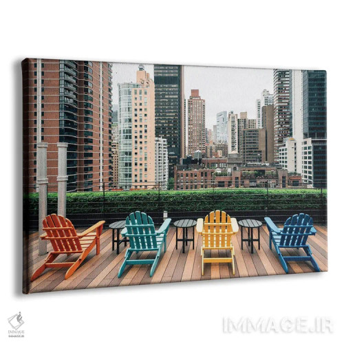 تابلو بنشینید I اثر جان بیلوس - نمای پرسپکتیو محصول