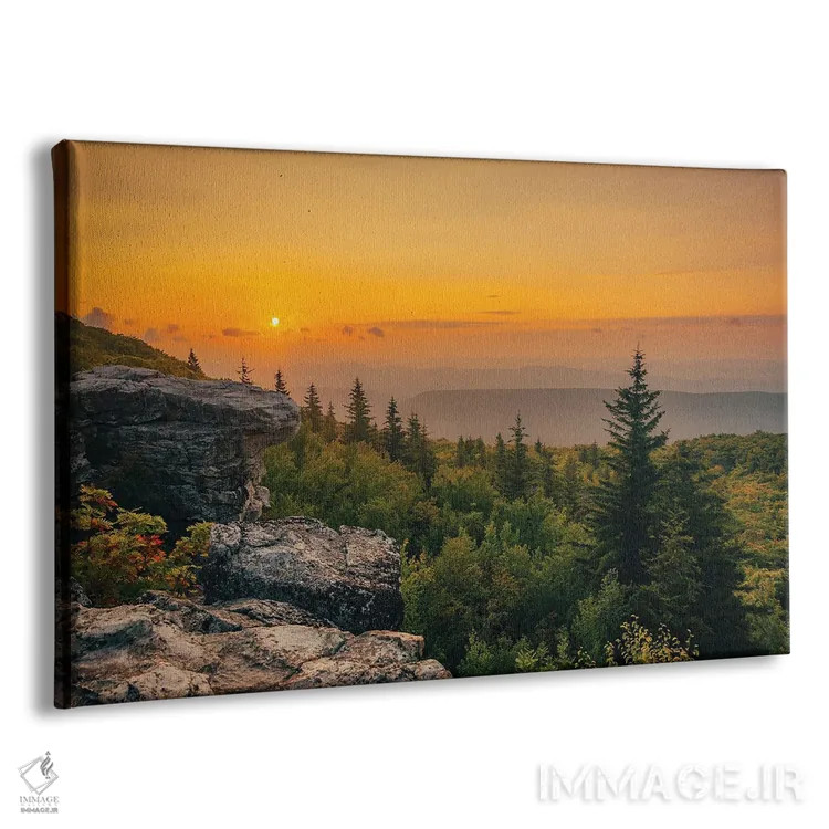 تابلو طلوع بیِر راکس I اثر جان بیلوس - نمای پرسپکتیو محصول