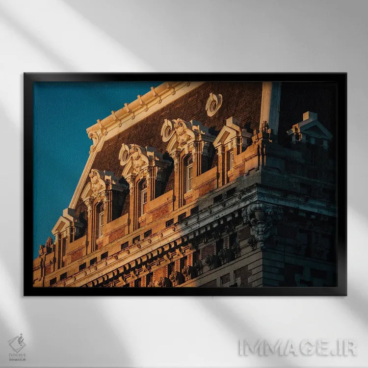 تابلو بلودره II اثر جان بیلوس - نمای قابدار مشکی