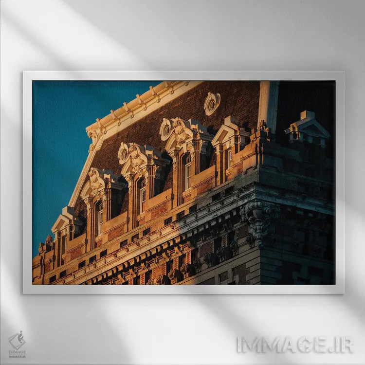 تابلو بلودره II اثر جان بیلوس - نمای قابدار سفید