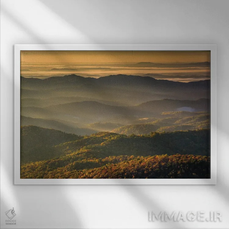 تابلو اندیشناک II اثر جان بیلوس - نمای قابدار سفید