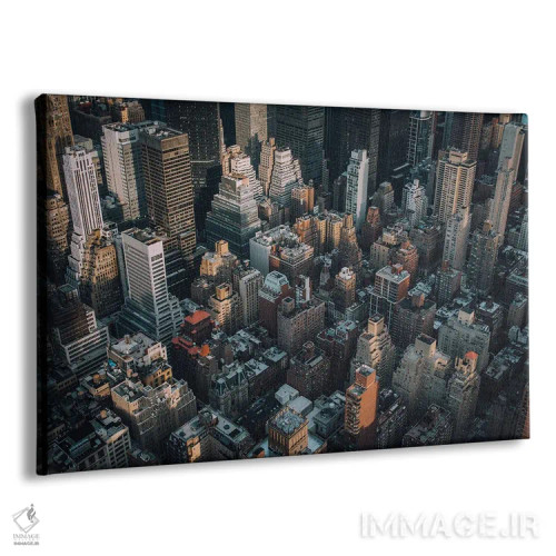 تابلو نمای چشمپرنده میدتاون II اثر جان بیلوس - نمای پرسپکتیو محصول