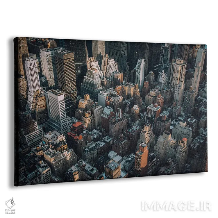 تابلو نمای چشمپرنده میدتاون II اثر جان بیلوس - نمای پرسپکتیو محصول