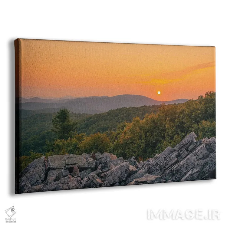 تابلو Shenandoah,طلوع بلکراک، شناندوآ اثر جان بیلوس - نمای پرسپکتیو محصول