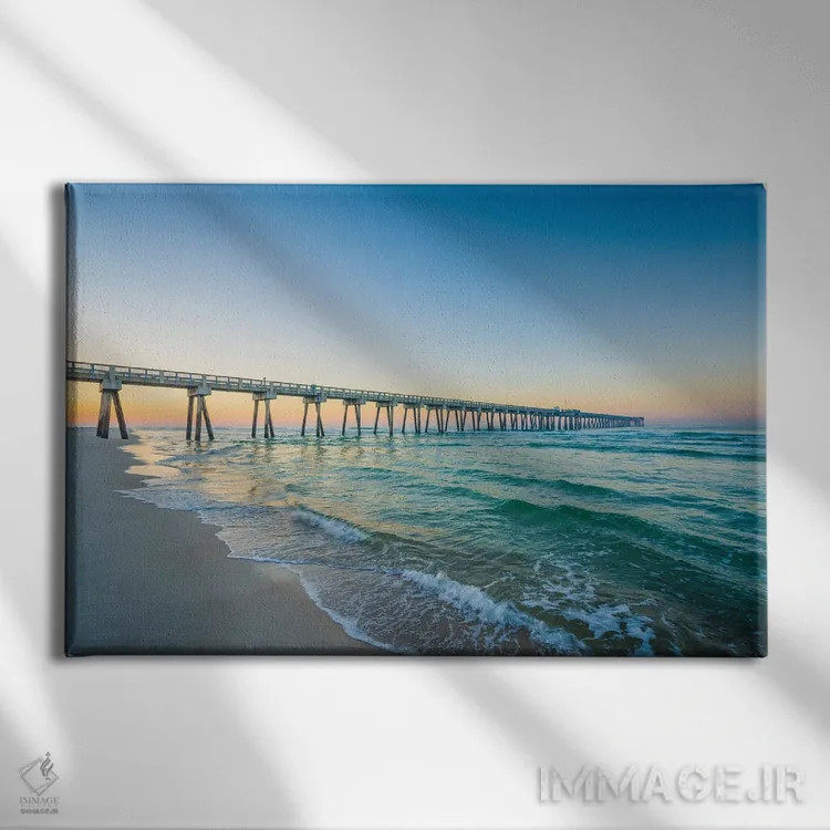 تابلو آب خنک اثر جان بیلوس - نمای روبهرو روی دیوار