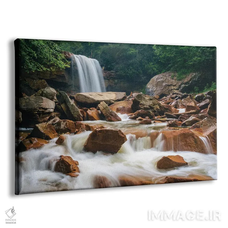 تابلو آبشار داگلاس اثر جان بیلوس - نمای پرسپکتیو محصول