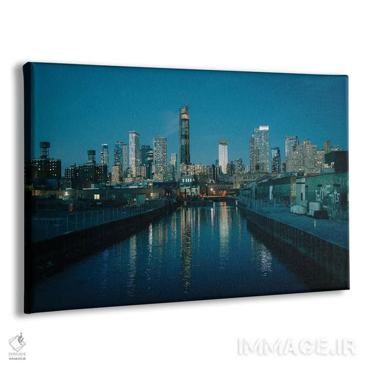 تابلو Brooklyn,کانال گوانوس، بروکلین اثر جان بیلوس - نمای پرسپکتیو محصول